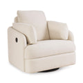 Beige Swivel Glider Recliner Rocking Chair A731