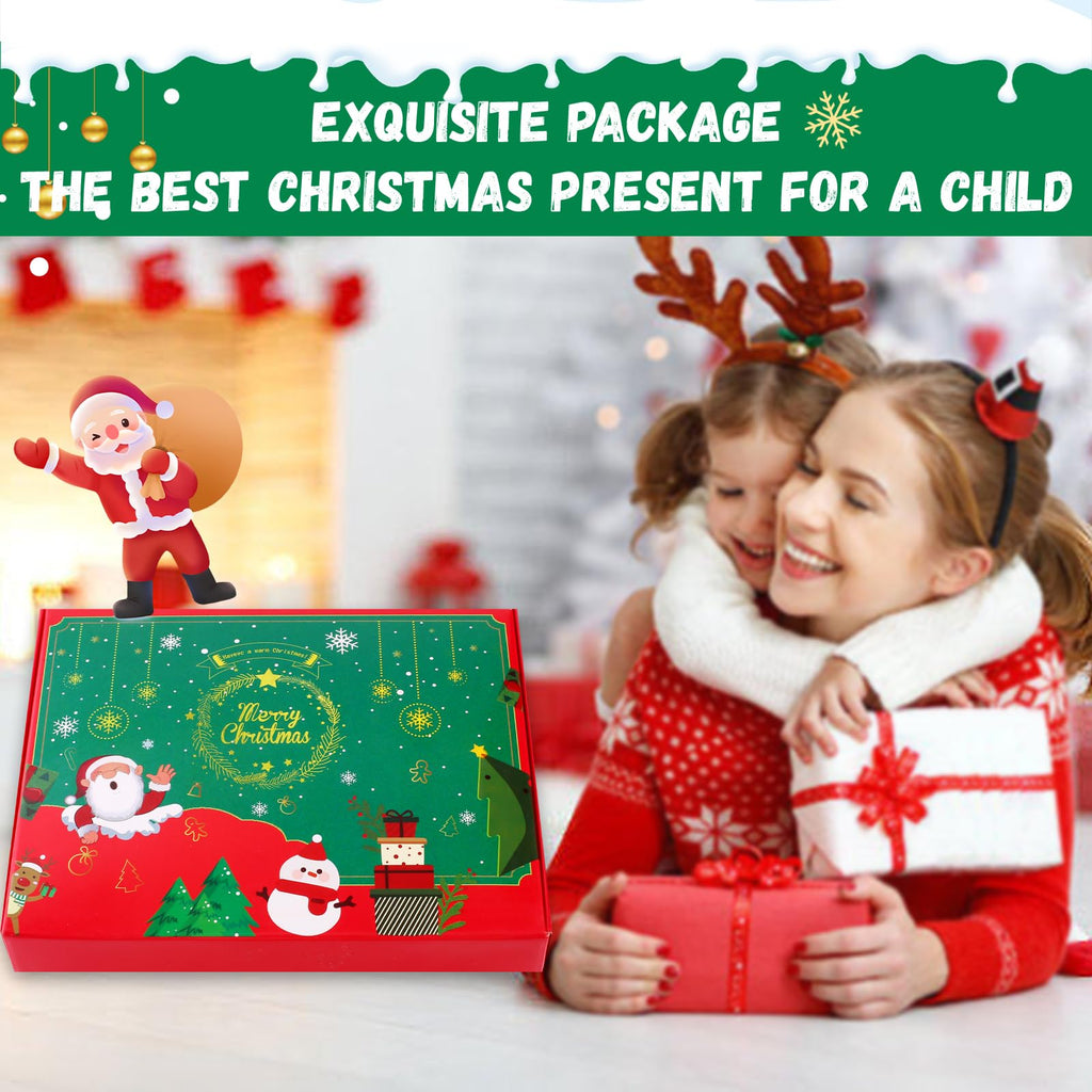 Felt Christmas Tree for Toddlers, 3.2ft Wall Hanging DIY Xmas Decorations with String Light P700077