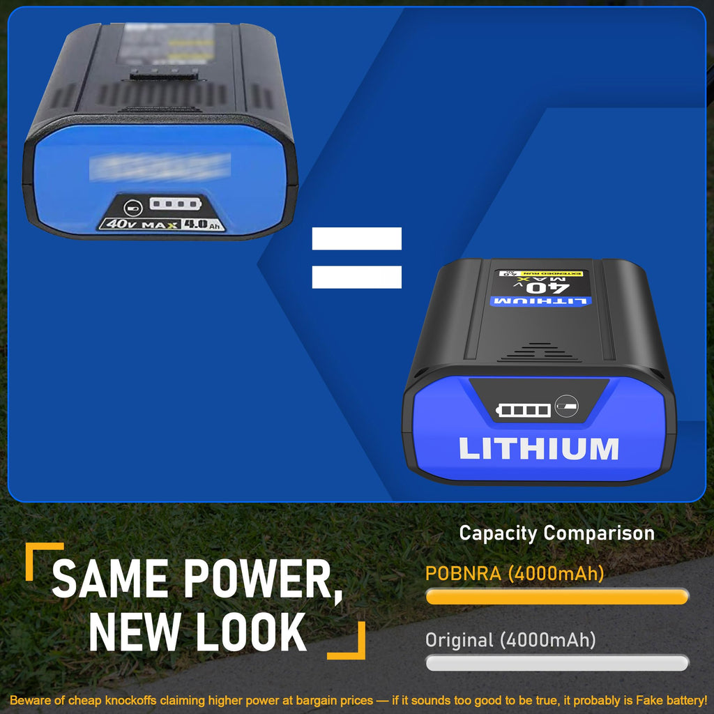 40 Volt Lithium Ion Battery N80804