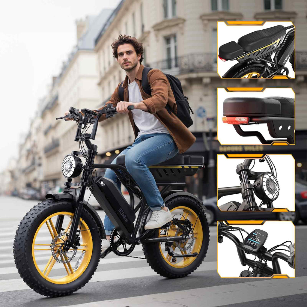 Electric Bike for Adults 48V 15/30 Ah Battery G68064