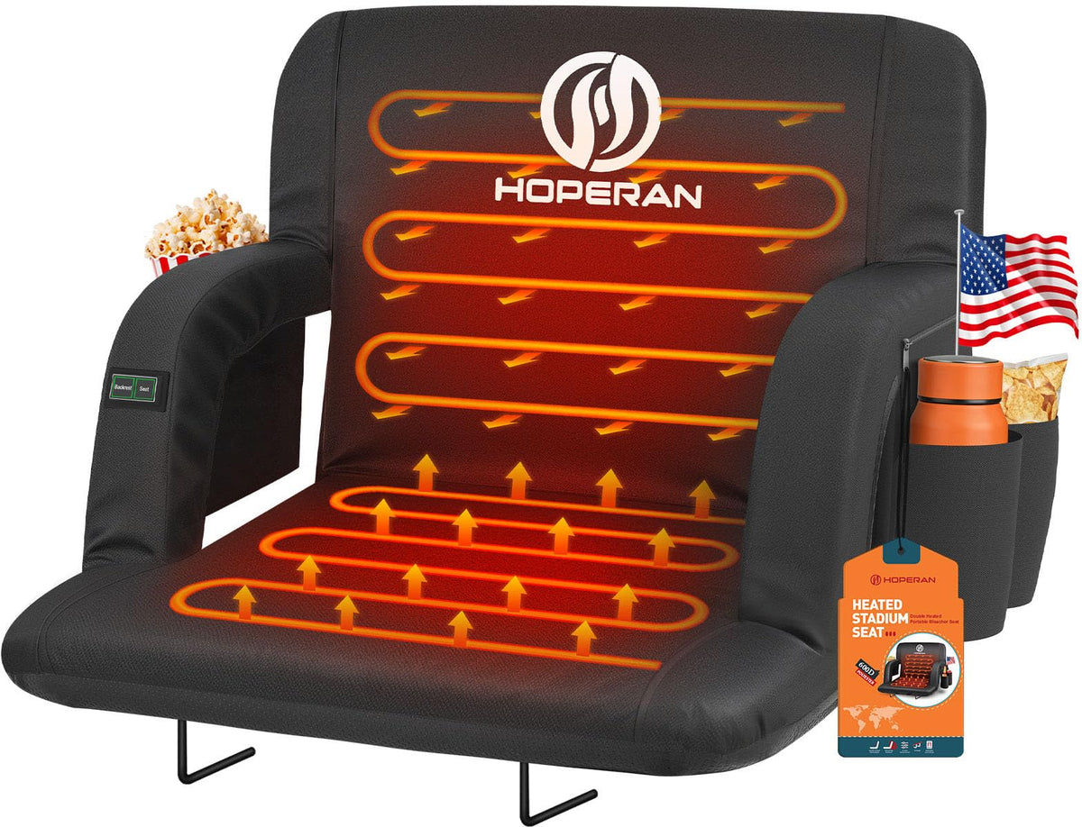 Heated Stadium Seats with Back Support I61009