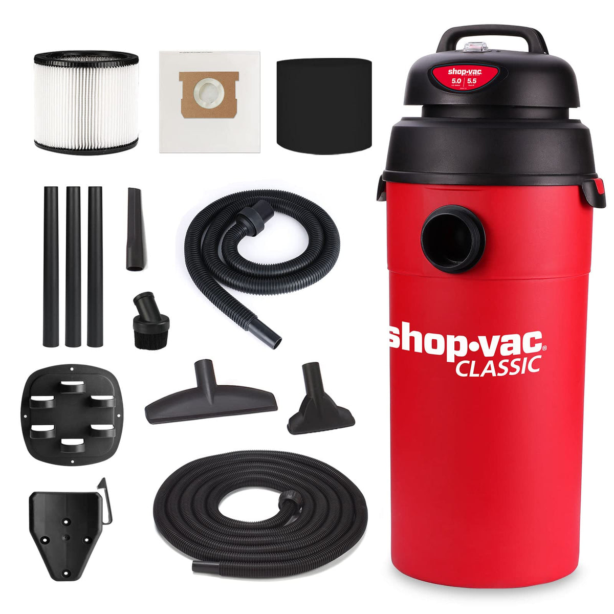 5 Gal 5.5 HP Wet/Dry Vacuum P285375