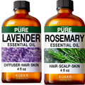 Lavender & Rosemary Essential Oil Set 2x4 fl oz Z17460