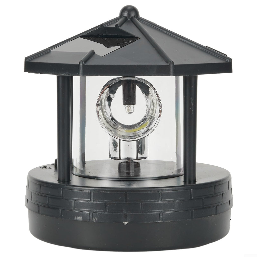 Solar Powered Lighthouse IP65 360 Degree Rotating Lamp C858