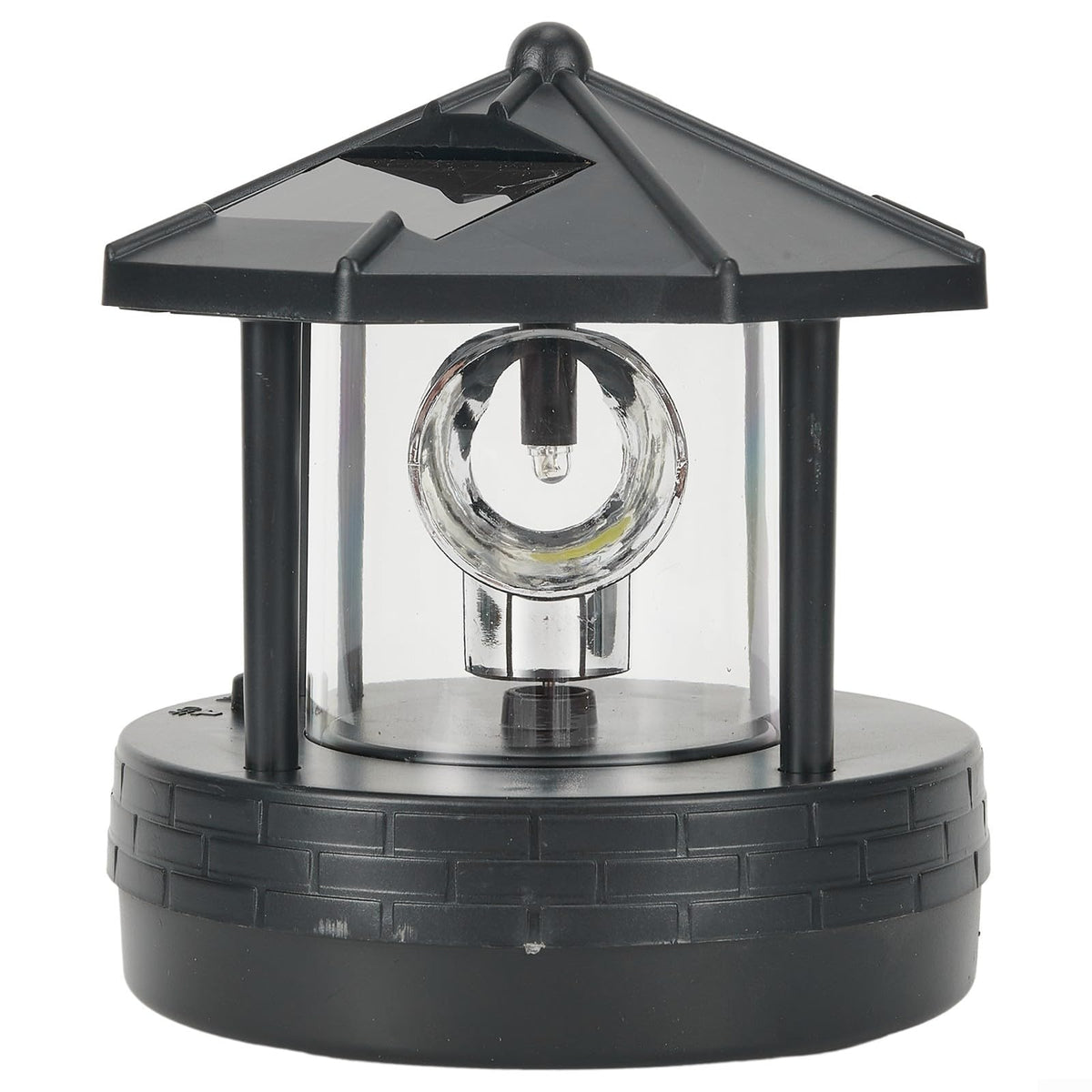 Solar Powered Lighthouse IP65 360 Degree Rotating Lamp C858