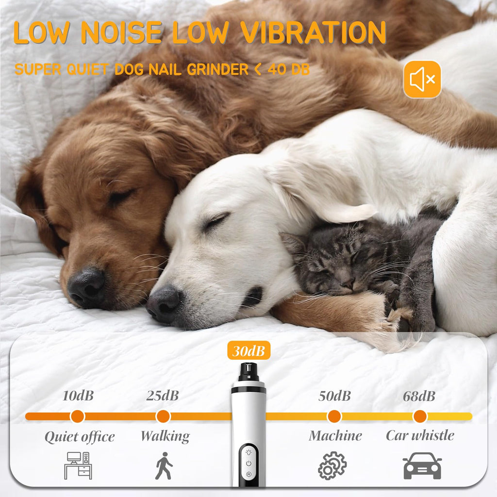 Rechargeable Silent Pet Nail Grinder M32791