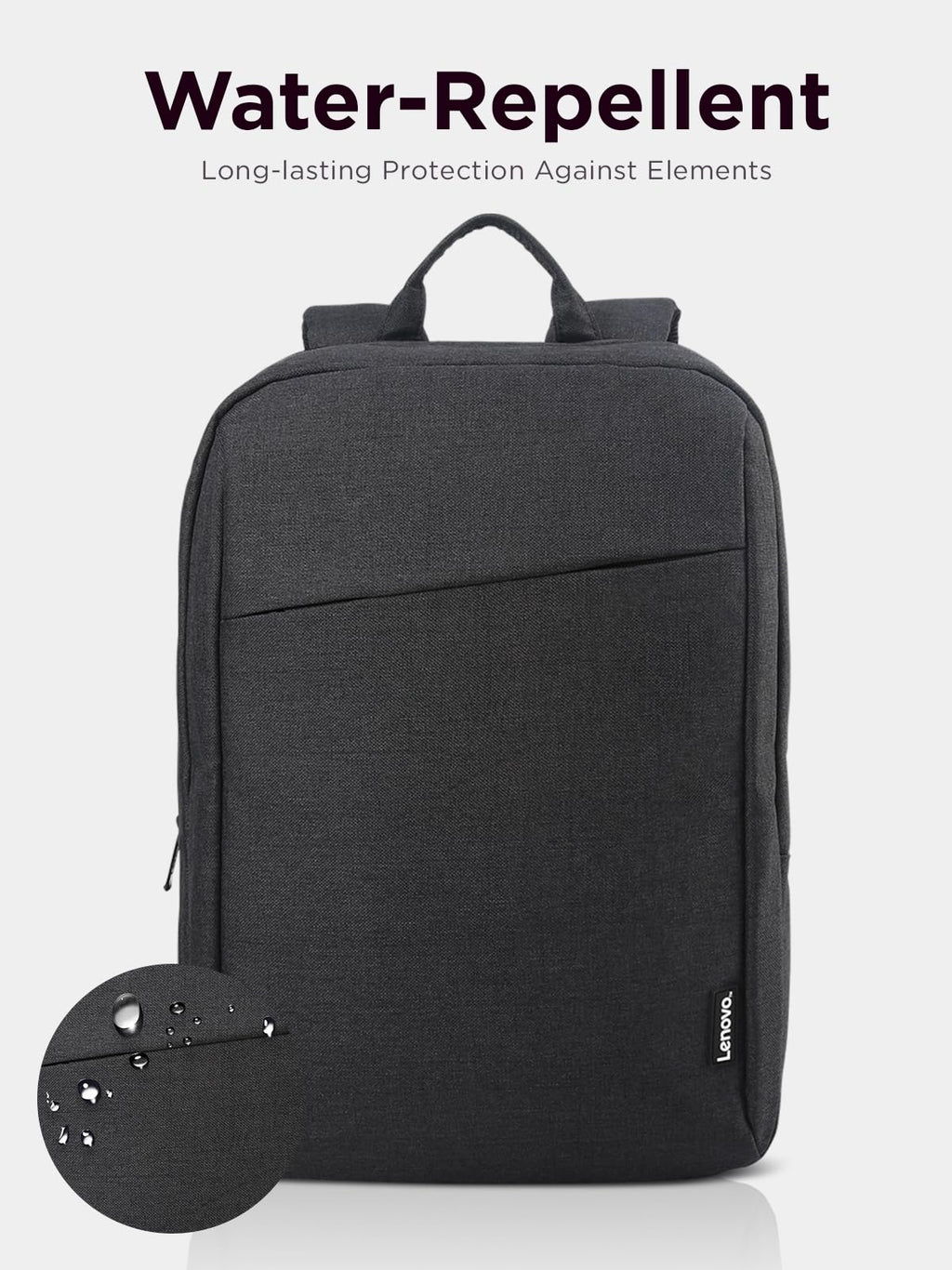 Black 15.6-Inch Laptop Backpack L5377