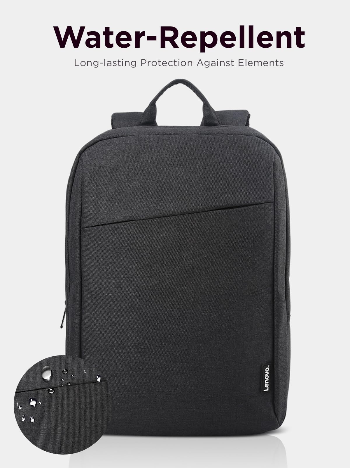 Black 15.6-Inch Laptop Backpack L5377