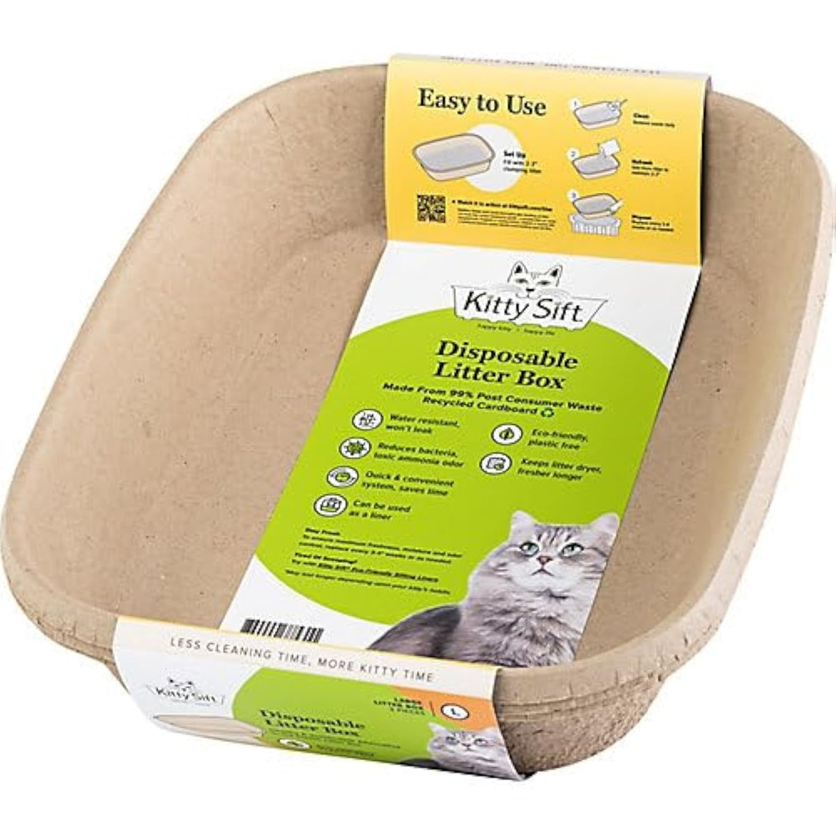 Disposable Litter Box Large 3 Pack Z346152