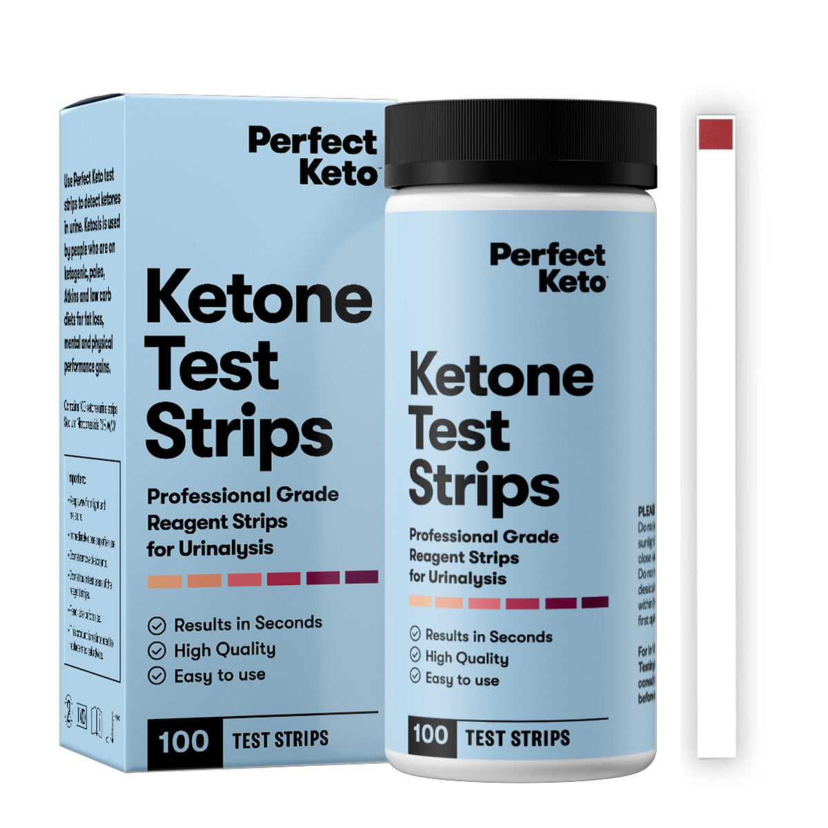 Exogenous Ketones Vanilla + Ketone Test Strips U913495