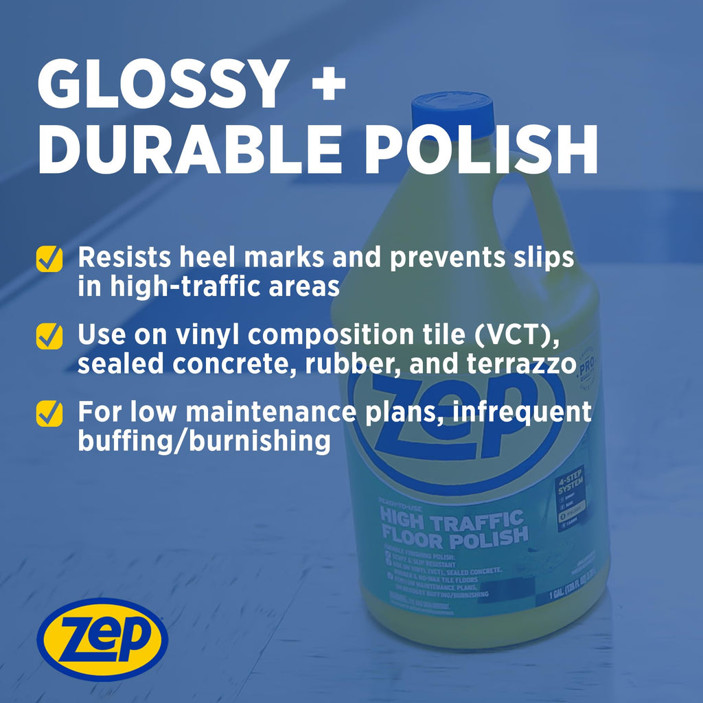 High Traffic Floor Polish 5 Gal U7625