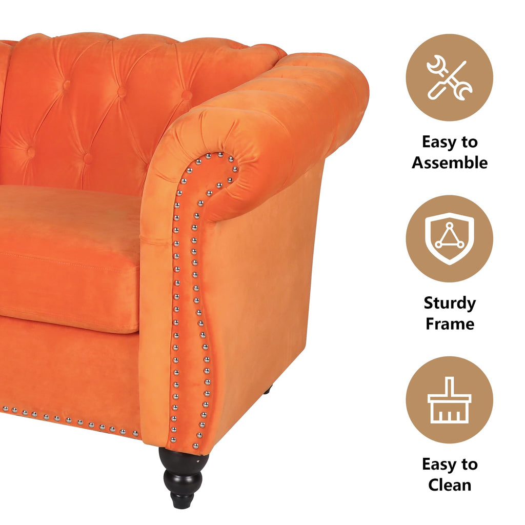 Tufted Velvet 2 Seater Sofa C584368