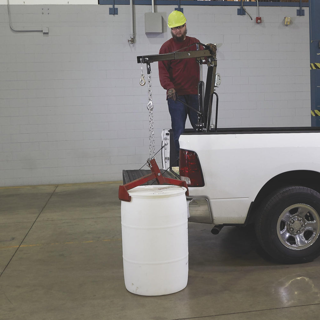Hydraulic Pickup Truck Crane with Hand Winch 2000-Lb. Capacity U45220