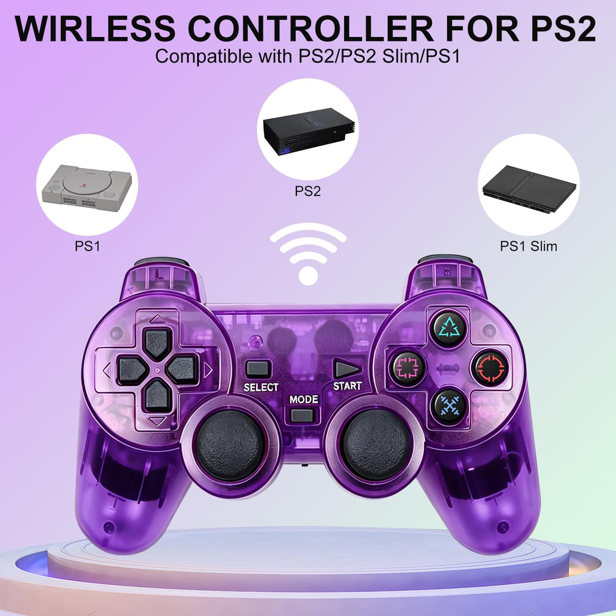 2 Packs Wireless Controller U582