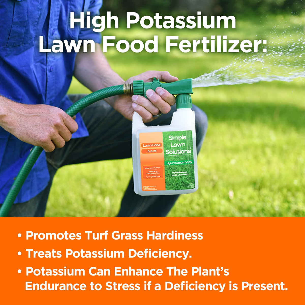 High Potassium Liquid Fertilizer 0-0-25 Concentrated Spray 32 Ounce V28496