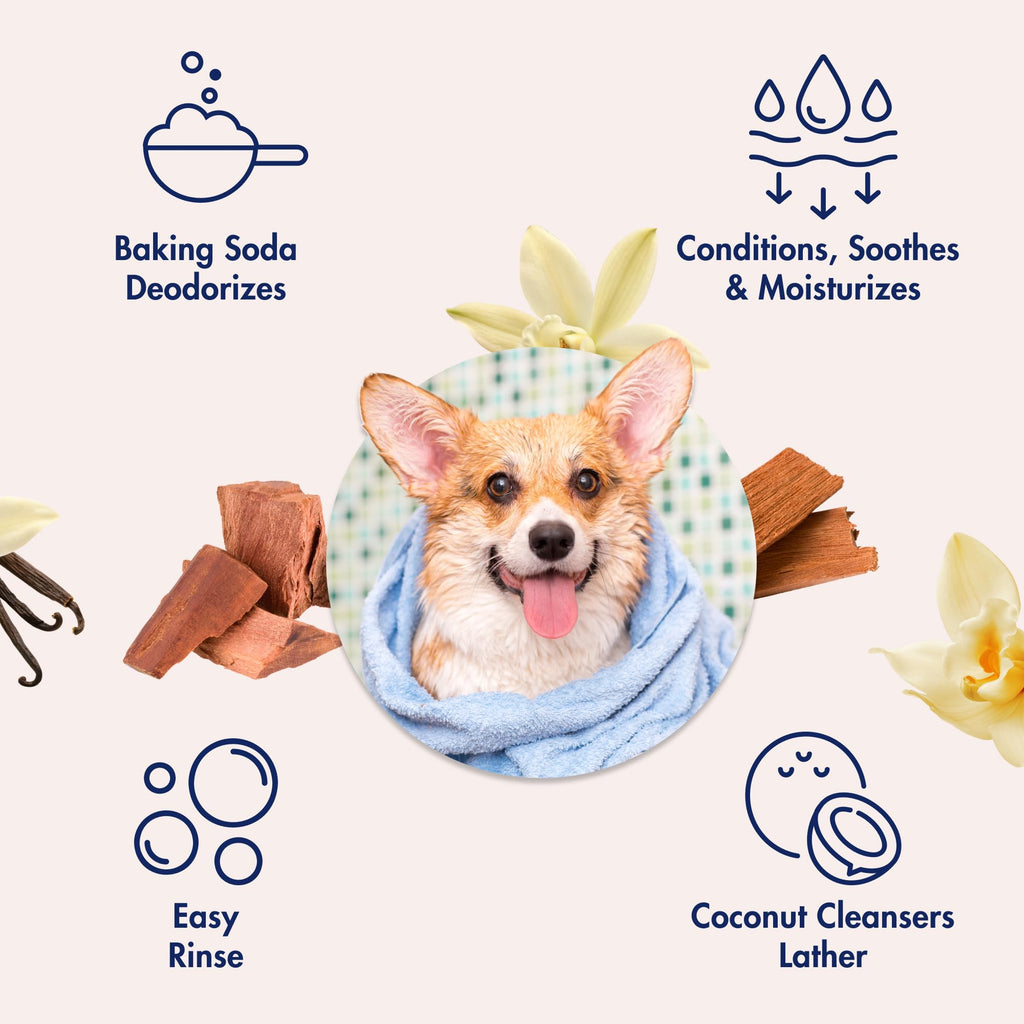 Vanilla Sandalwood Dog Shampoo 32 Fl Oz Y292