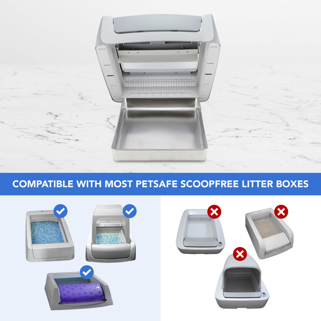 Stainless Steel Reusable Litter Tray T14864