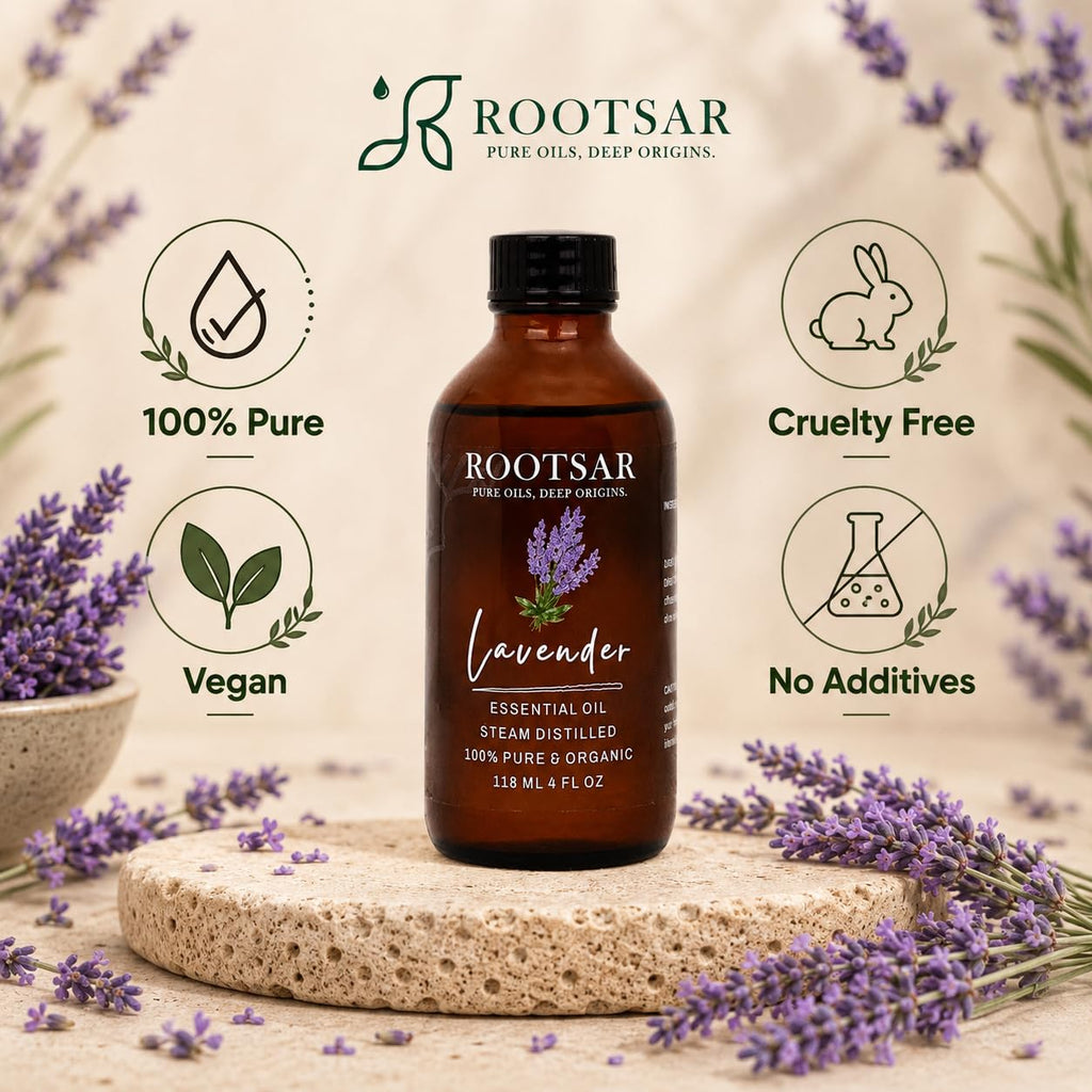 Pure Lavender Essential Oil 4 fl oz S3524