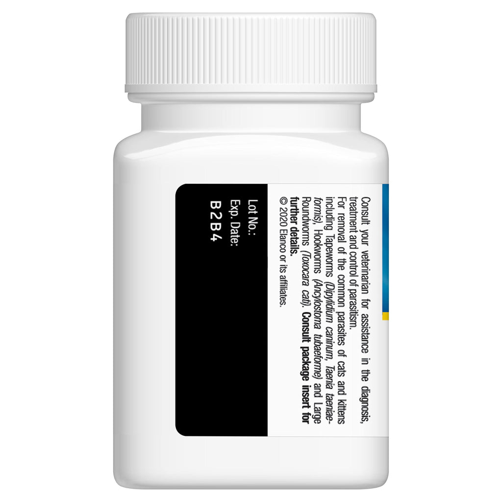 Cat and Kitten Dewormer 50 Tablets Q63335