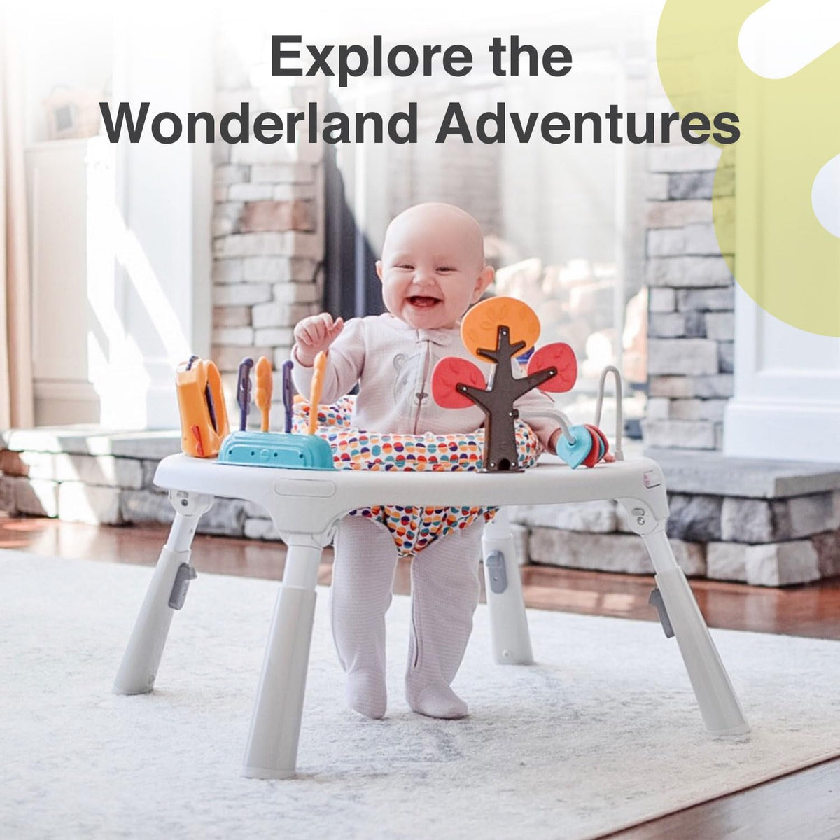 Convertible 3-in-1 Baby Activity Center & Play Table I191158