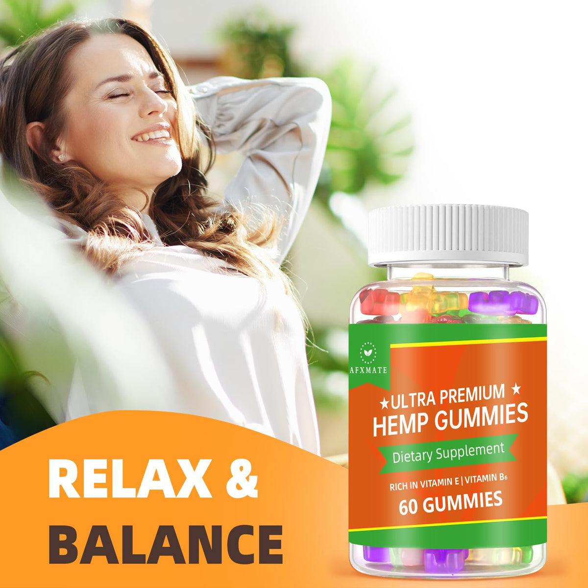 Hemp Gummies 120 Gummies F400533
