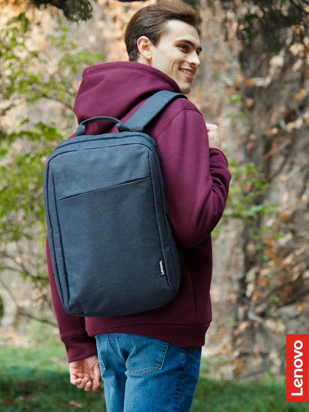 Black 15.6-Inch Laptop Backpack L5377