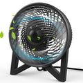 8 Inch Portable Quiet Desk Fan with 2 Speeds, Black U737491