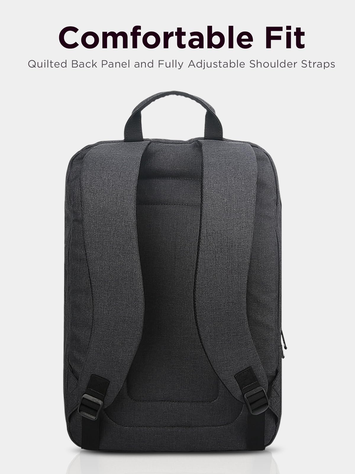 Black 15.6-Inch Laptop Backpack L5377