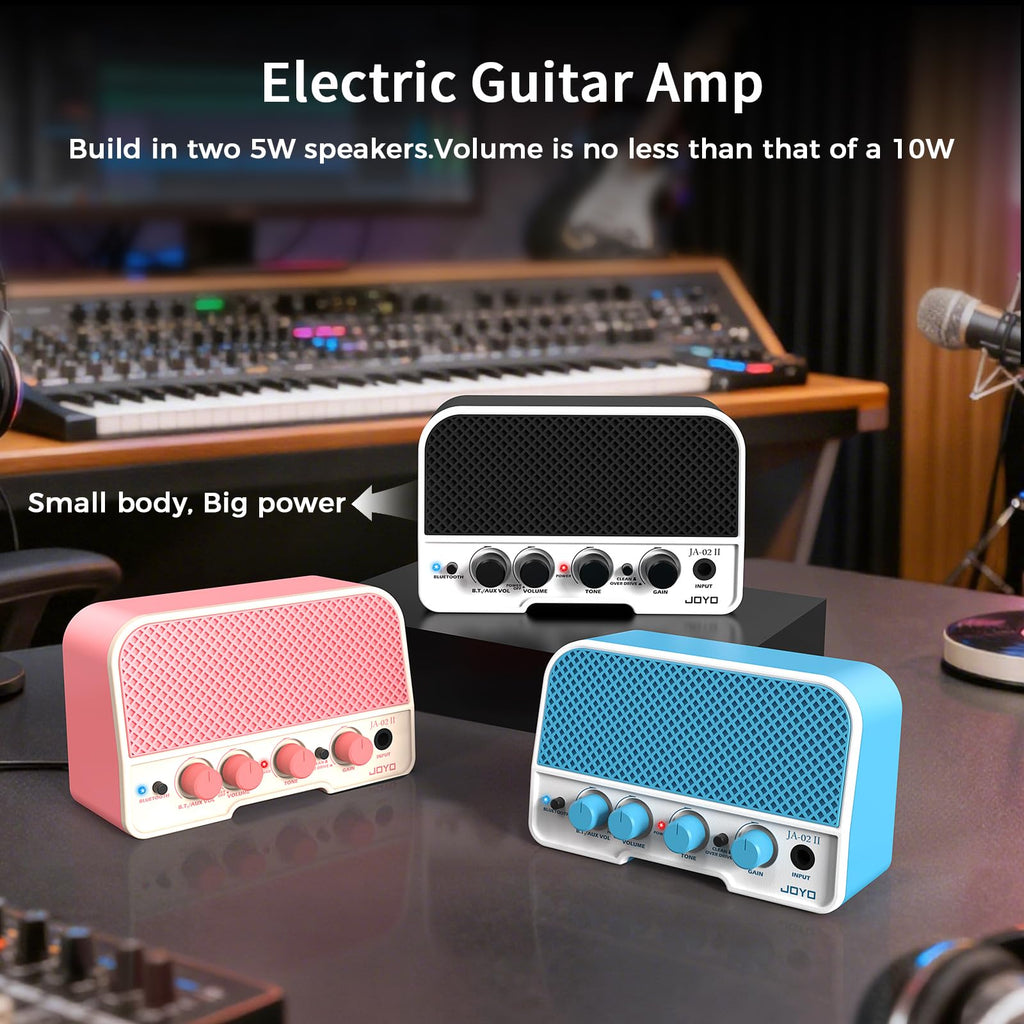 5W Portable Electric Guitar Practice Amplifier with Bluetooth I16786