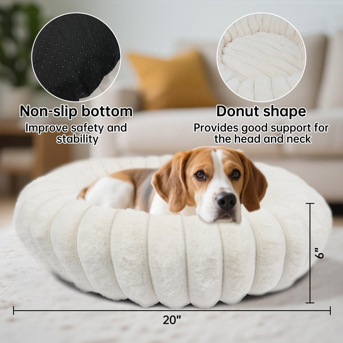 Small Round Dog Bed O568344