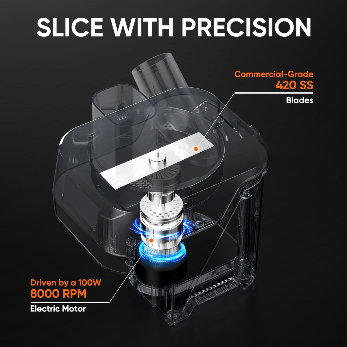 5-in-1 Electric Vegetable Chopper J2030