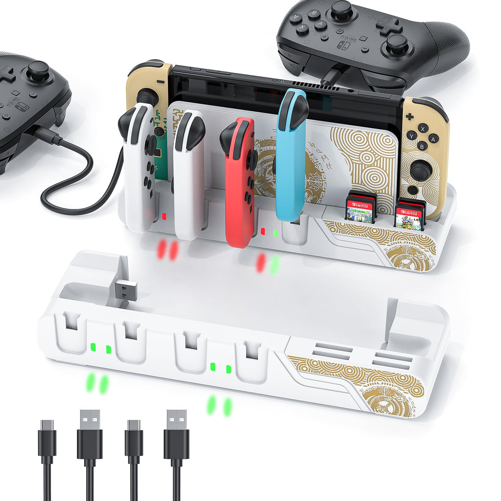 Switch Controller Charging Dock for 6 Joycons A917