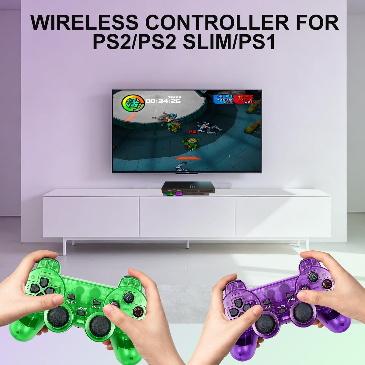 2 Packs Wireless Controller U582