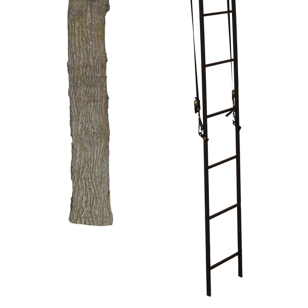 Hunting Deer Ladder Stand 20 ft with Blind Kit D4055