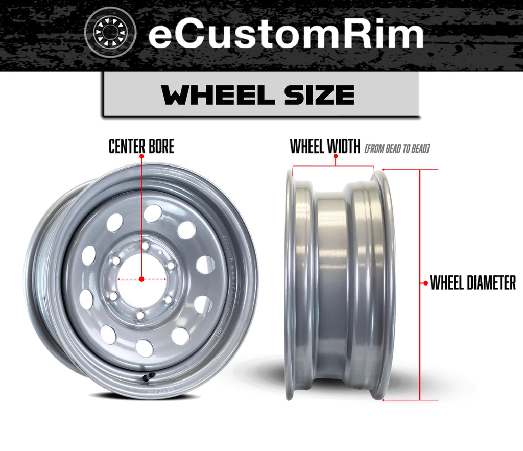 12 Inch Trailer Tire Rim Assembly X33283