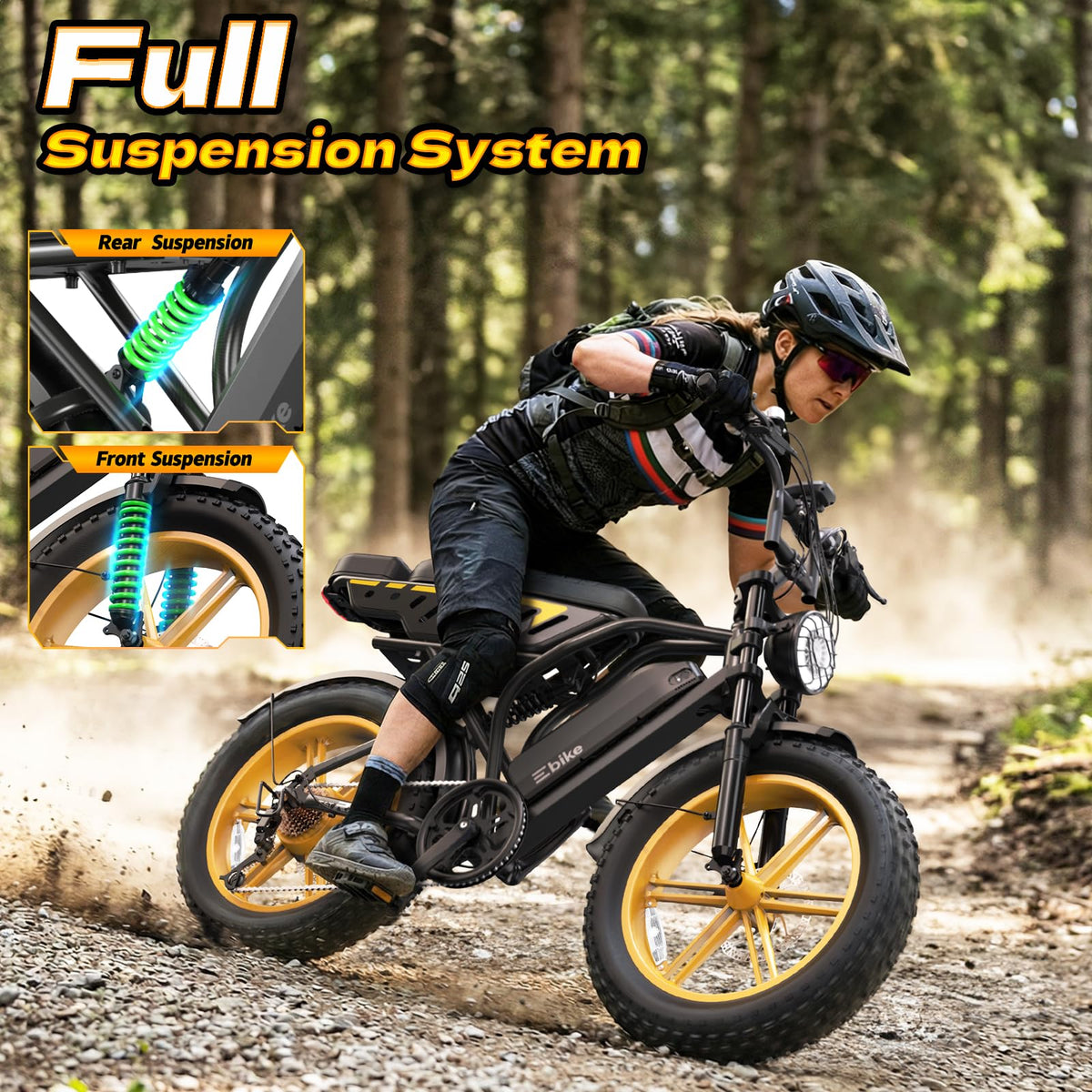 Electric Bike for Adults 48V 15/30 Ah Battery G68064