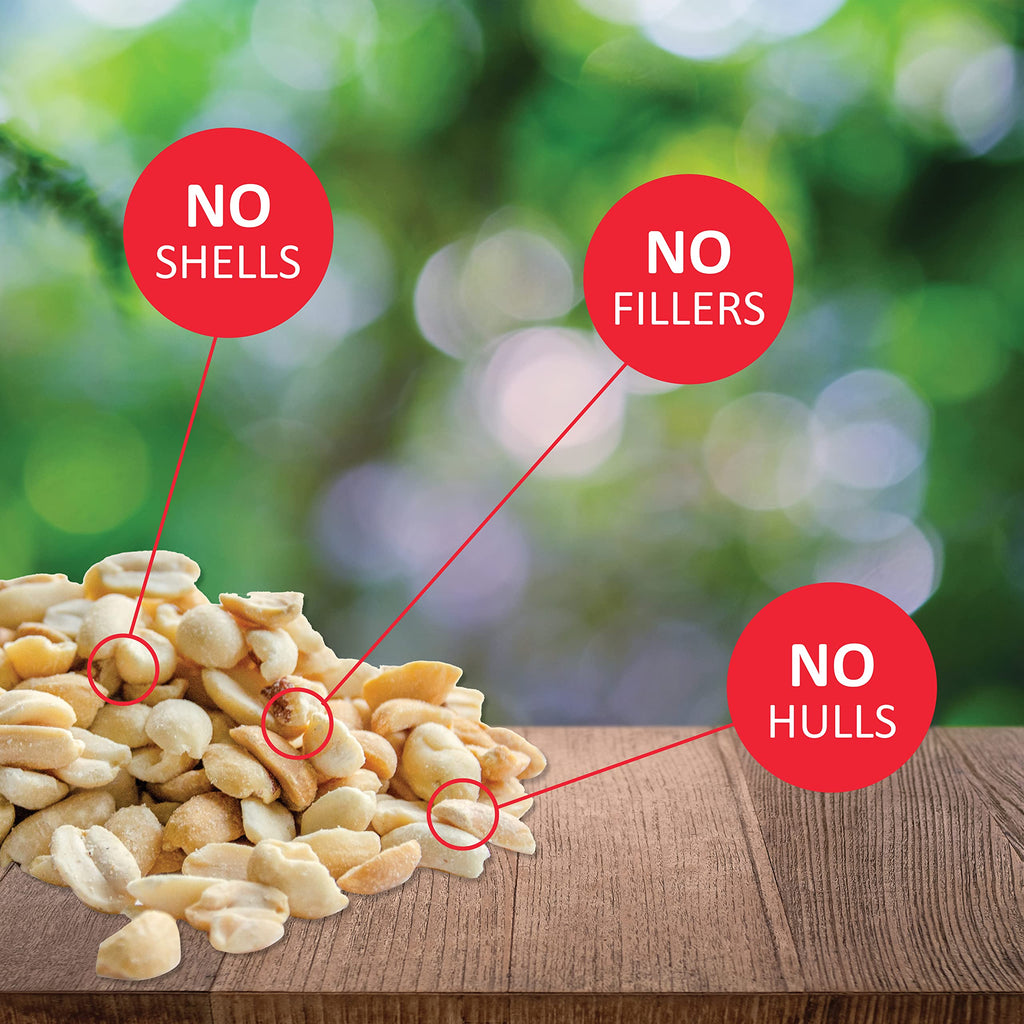 Woodpecker Wild Bird Seed 20 lb & Peanut Pieces 15 lb Nut & Fruit Mix W59647