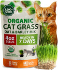 Organic Cat-Grass Seed Mix 4 oz B326015