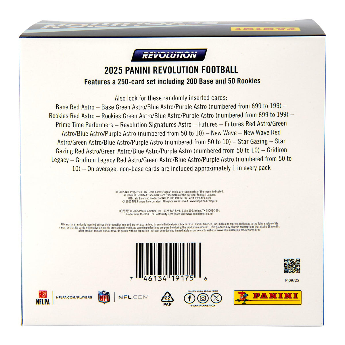 Football Trading Cards Mega Box G581