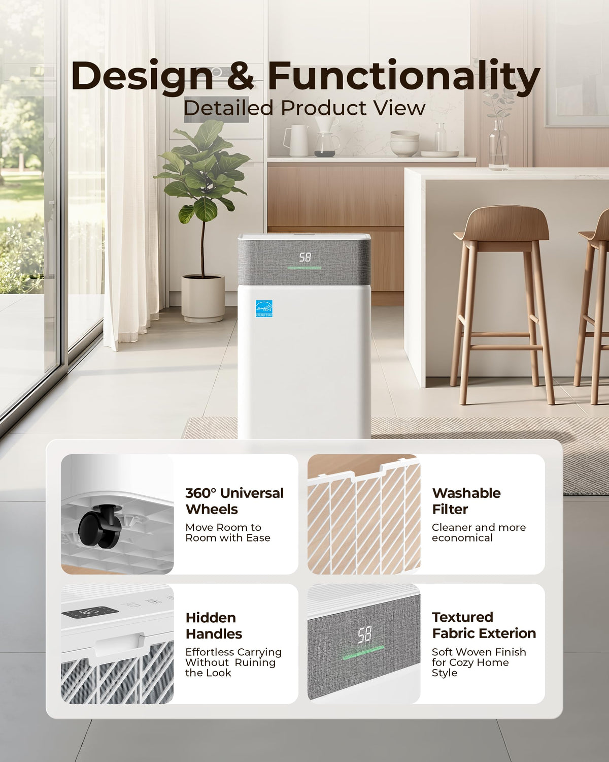 50 Pint Dehumidifier with Drain Hose G487