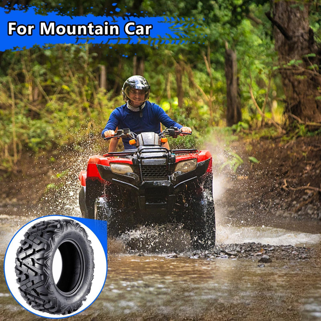 19X7-8 Set of 2 Tubeless ATV Tires C483451