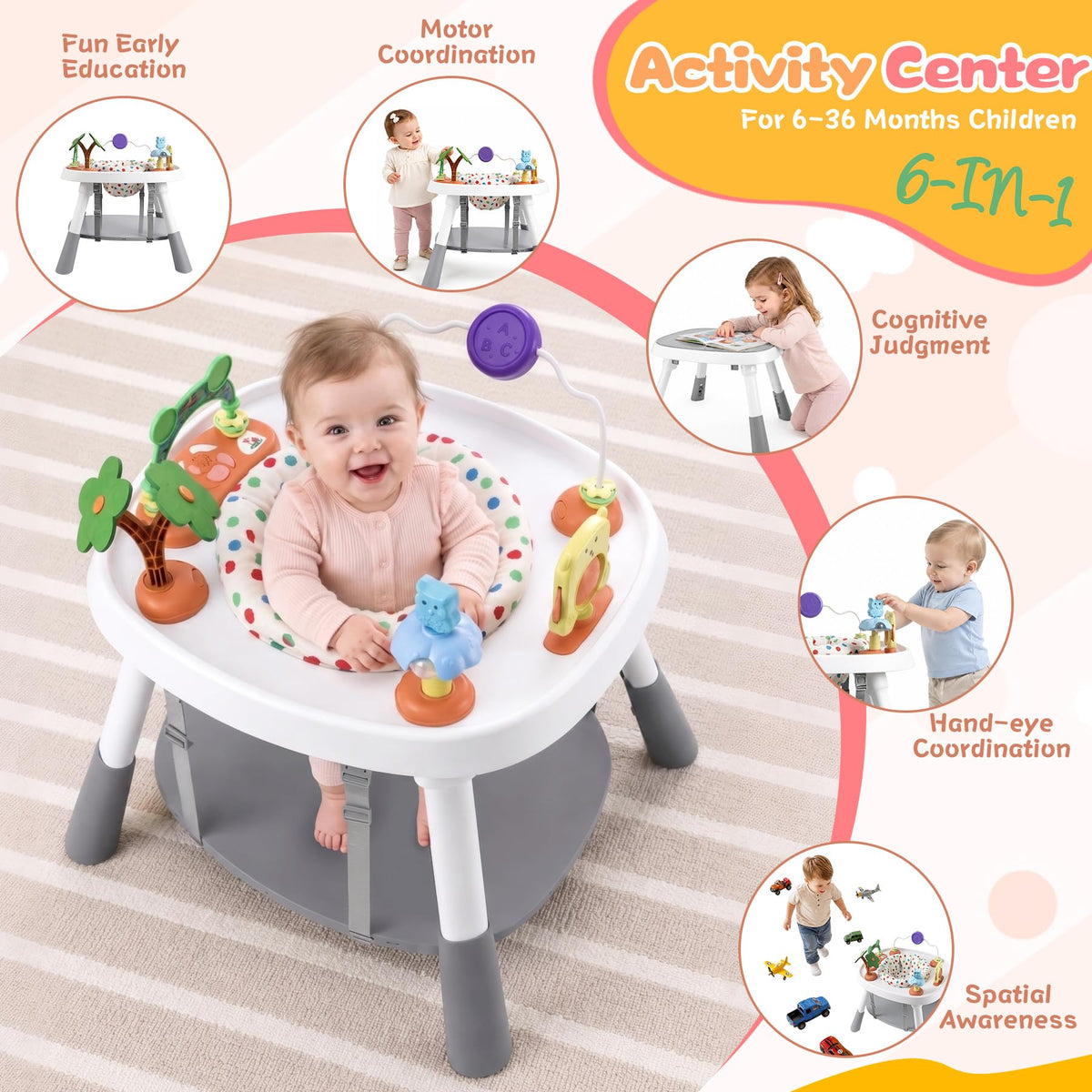 6-in-1 Baby Activity Center U699737