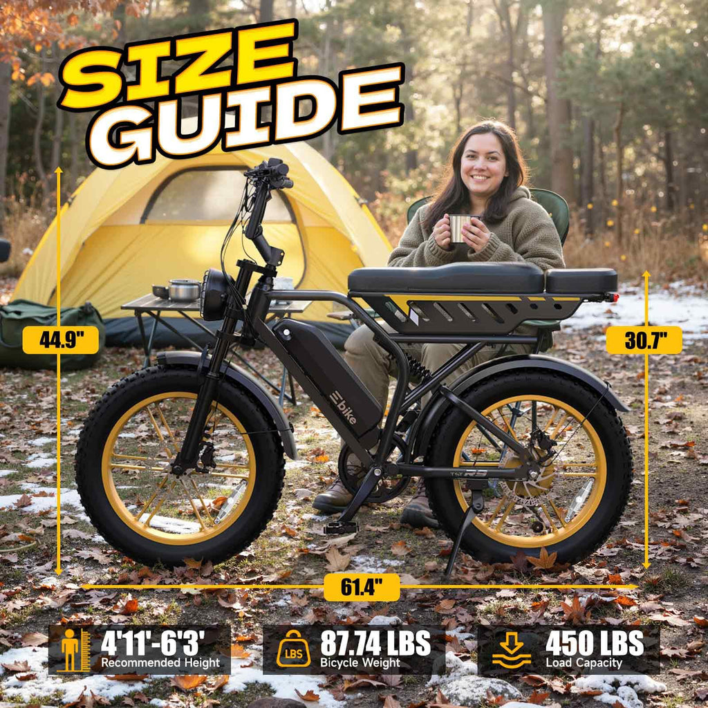 Electric Bike for Adults 48V 15/30 Ah Battery G68064