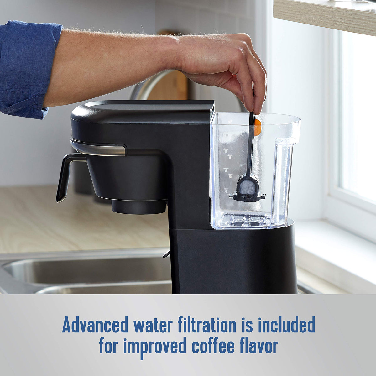 Programmable Coffee Maker, 10 Cups, Black C379414