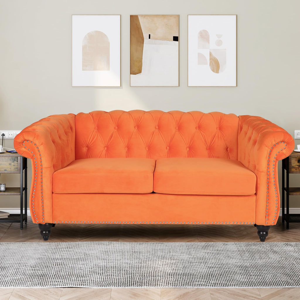 Tufted Velvet 2 Seater Sofa C584368