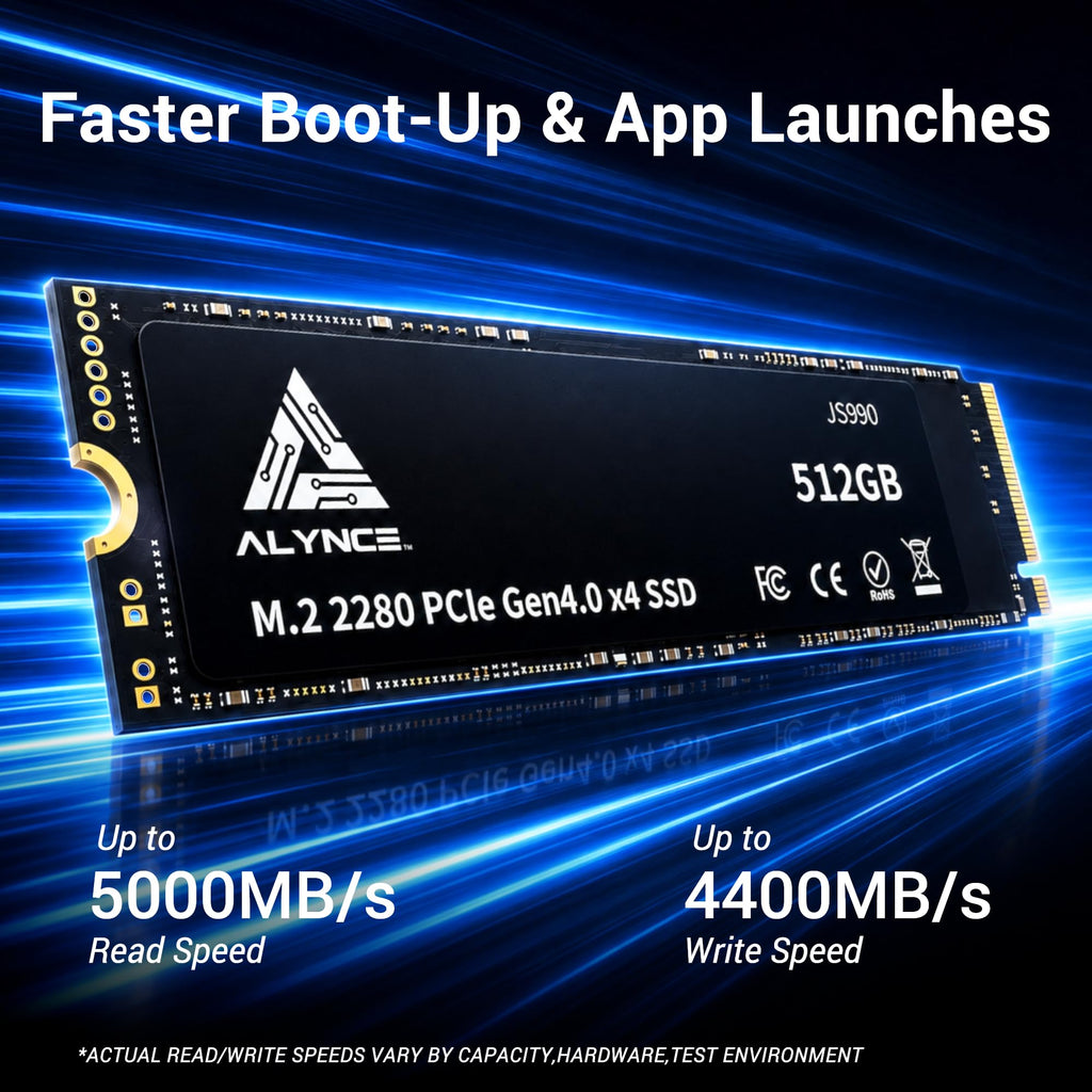 512GB PCIe Gen4 x4 NVMe M.2 2280 SSD E76649