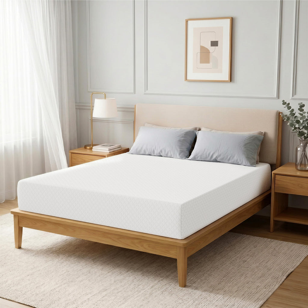 Twin Memory Foam Mattress 5 Inch Green Tea Infused O97556