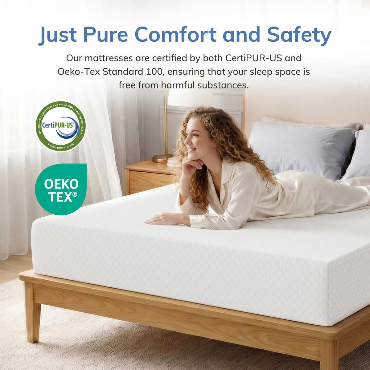 Twin Memory Foam Mattress 5 Inch Green Tea Infused O97556