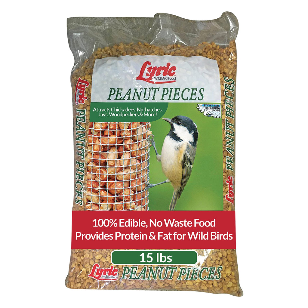 Woodpecker Wild Bird Seed 20 lb & Peanut Pieces 15 lb Nut & Fruit Mix W59647
