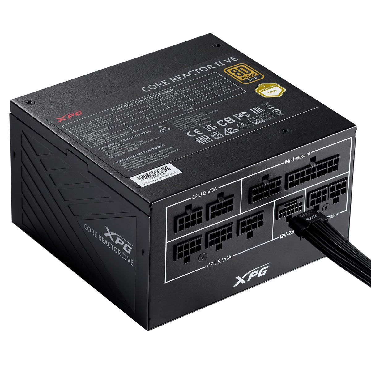 650W 80 Plus Gold Fully Modular ATX 3.0 Power Supply B7234